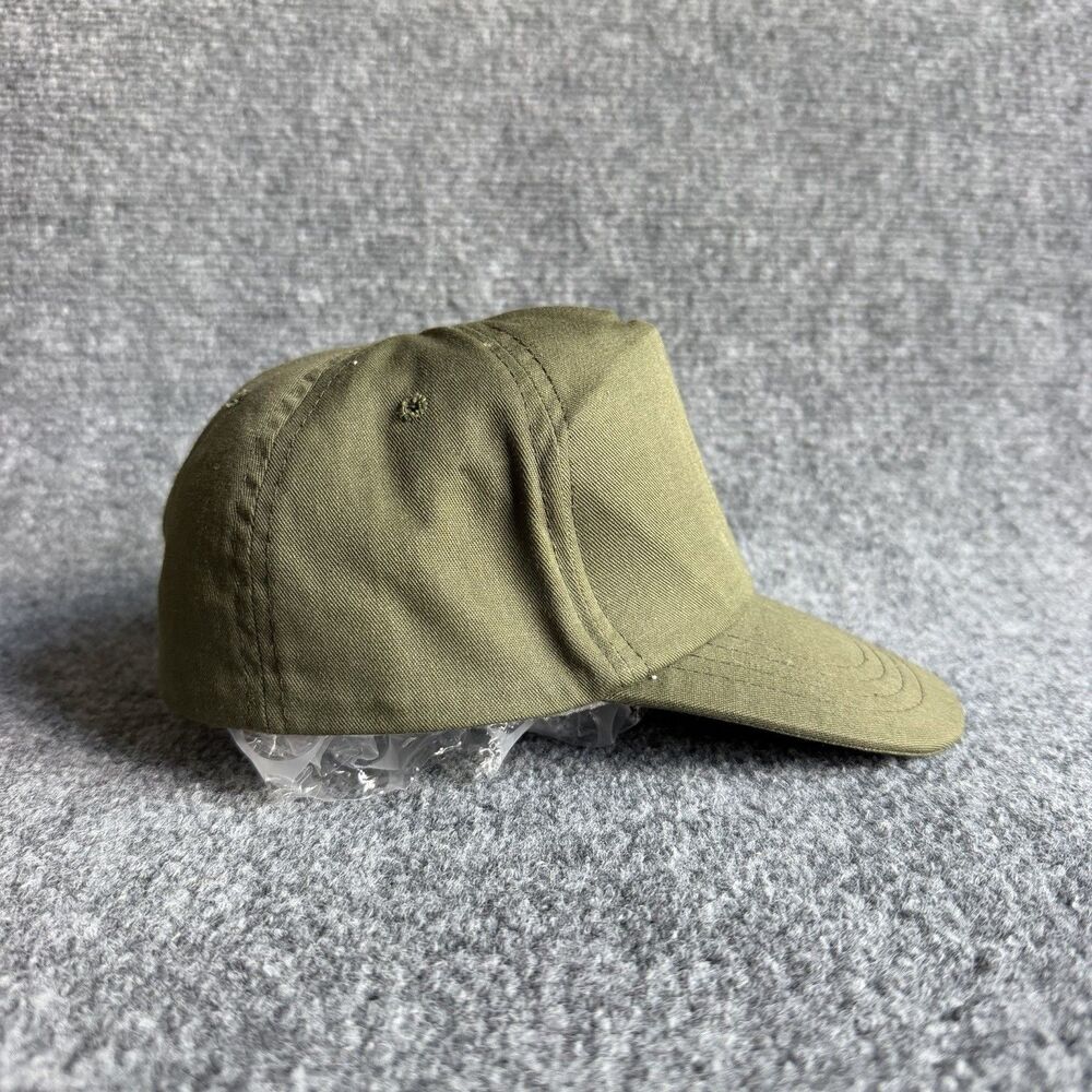 Vintage US Military Olive Green Cap Hat Size 6 7/8 Lee Mfg Co USA